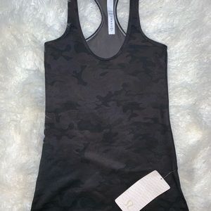 Lululemon NWT cool racer back Camo tank